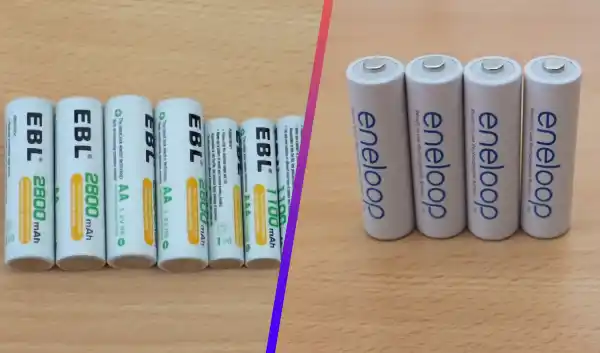 EBL Batteries vs Eneloop