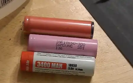 18650 lithium-ion batteries