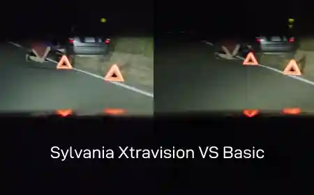 brightness between Sylvania Xtravision and Basic
