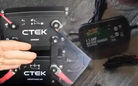 showing the Ctek and Tender chargers are supported for all lead acid battery