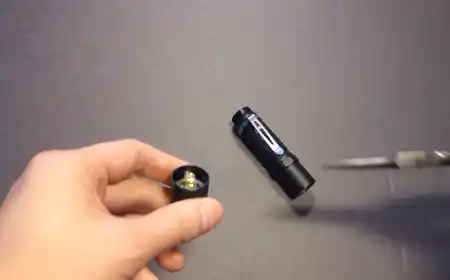 How To Fix A Flashlight Button